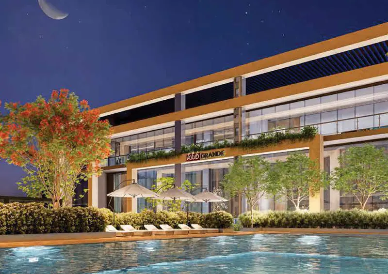 Kohinoor Royal Tower Swimming Pool and Clubhouse Lounge